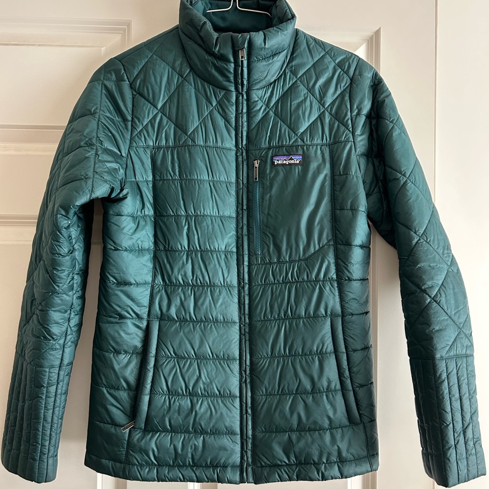 Patagonia Dark Green Quilted Jacket